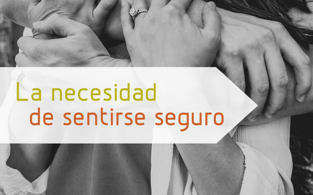 La necesidad de sentirse seguro
