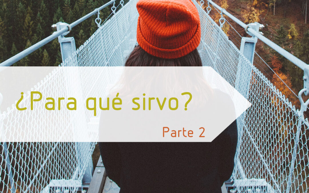 ¿Para qué sirvo? – Parte 2