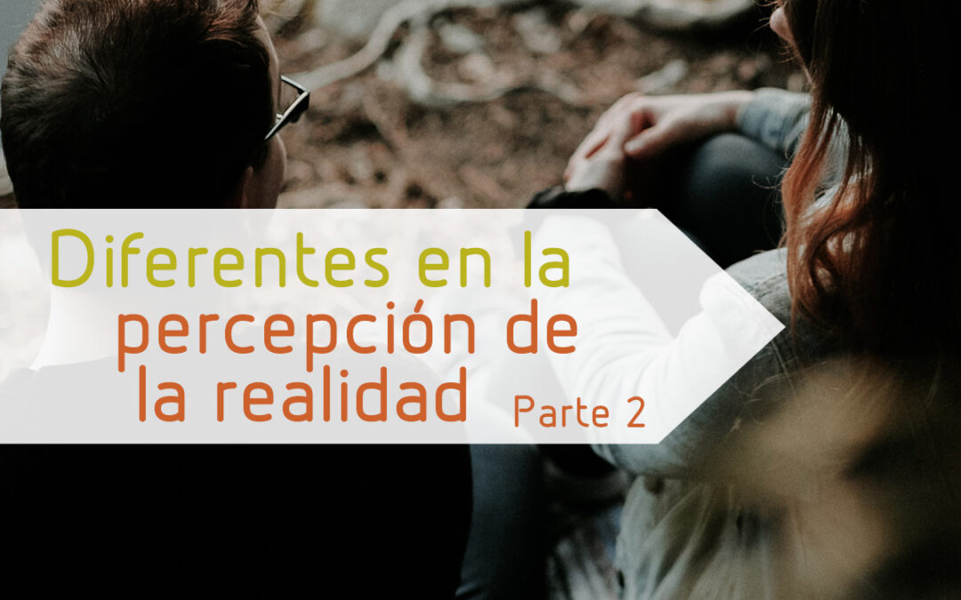 Diferentes en la percepción de la realidad – Parte 2