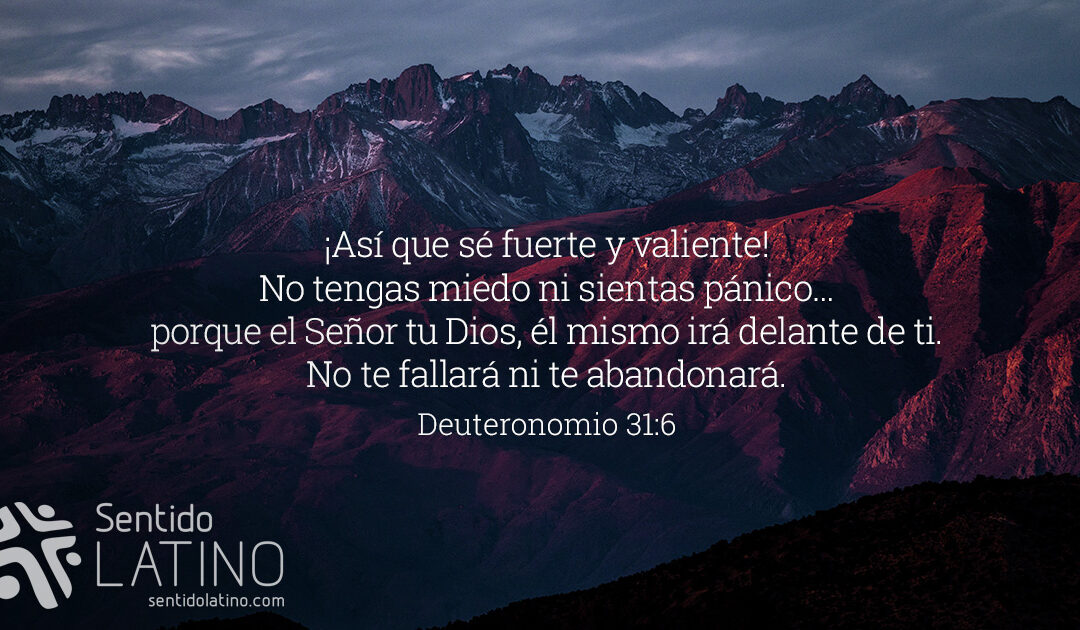 Él irá delante de ti